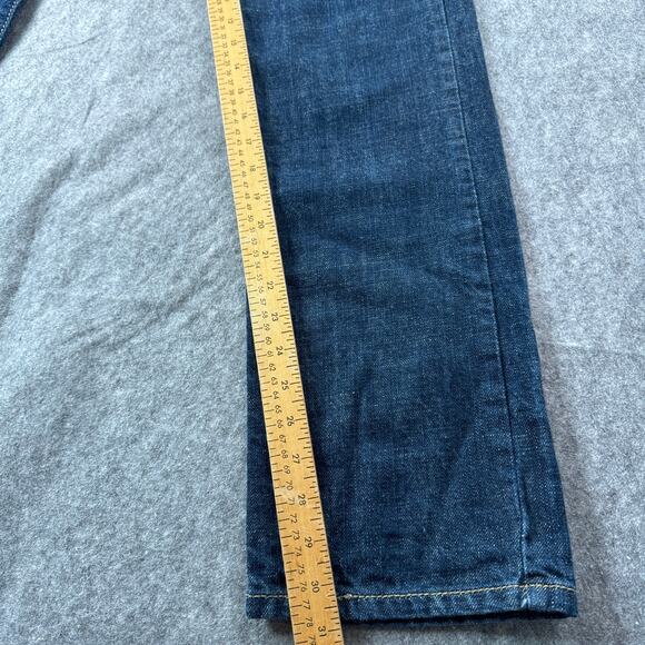 Levi's‎ Silver Tab Ltd Edition Men's 31X 31 Slim Straight Dark Wash Jeans - Picture 5 of 8